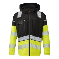 Arbeitsjacke Portwest hohe Sichtbarkeit 2 in 1 Ultimate Modular Hi Vis BX323 regenfest mit vielen Taschen