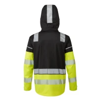 Arbeitsjacke Portwest hohe Sichtbarkeit 2 in 1 Ultimate Modular Hi Vis BX323 regenfest mit vielen Taschen 2