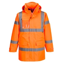 Arbeitsjacke Portwest hohe Sichtbarkeit Regenjacke Extreme Hi Vis S599 wasserdicht multitaschen 2