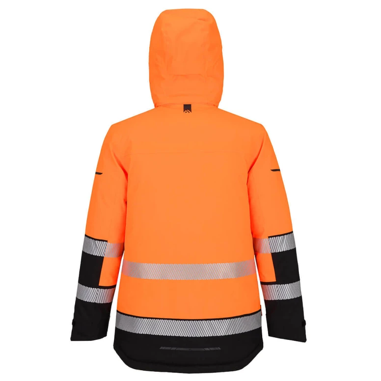 Arbeitsparka Portwest hohe Sichtbarkeit EV401 Expedition Hi Vis multitaschen winter