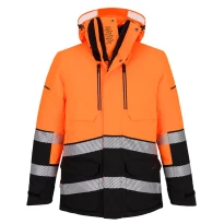 Arbeitsjacke  hohe Sichtbarkeit EV467 Hi Vis multitaschen winter 2