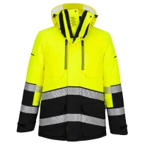 Arbeitsjacke  hohe Sichtbarkeit EV467 Hi Vis multitaschen winter