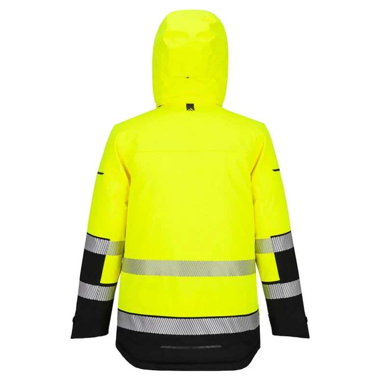 Arbeitsjacke  hohe Sichtbarkeit EV467 Hi Vis multitaschen winter