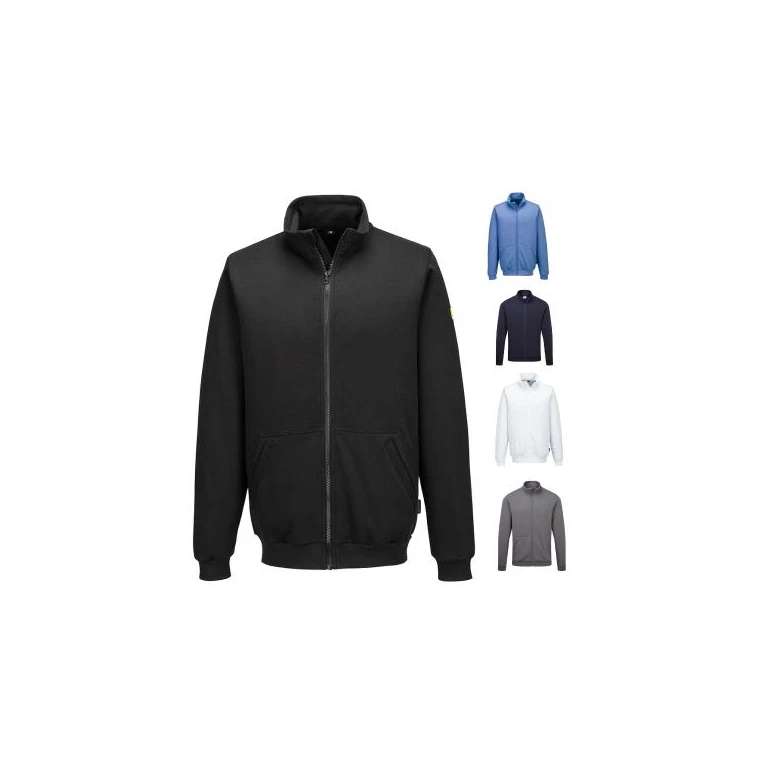 Arbeits Sweatshirt Portwest antistatisch ESD AS25