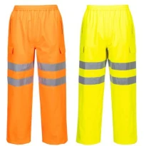Arbeitshose Portwest hohe Sichtbarkeit Extreme Hi Vis S595 wasserdicht multitaschen
