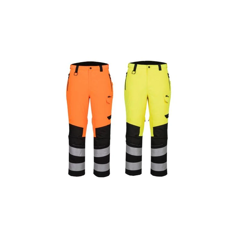 Arbeitshose Portwest hohe Sichtbarkeit Hi Vis Expedition Trouser EV402 multitaschen