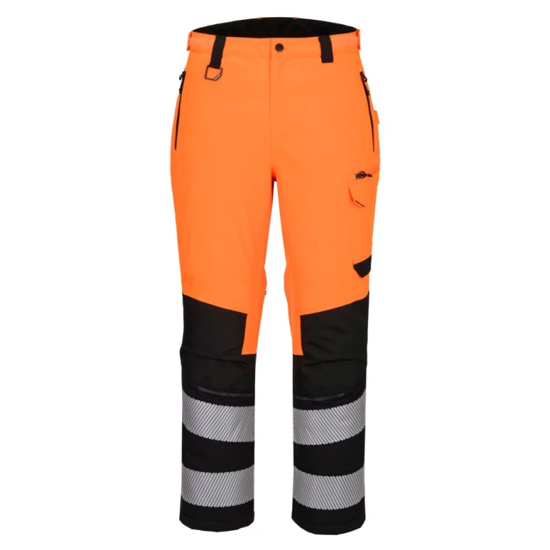 Arbeitshose Portwest hohe Sichtbarkeit Hi Vis Expedition Trouser EV402 multitaschen
