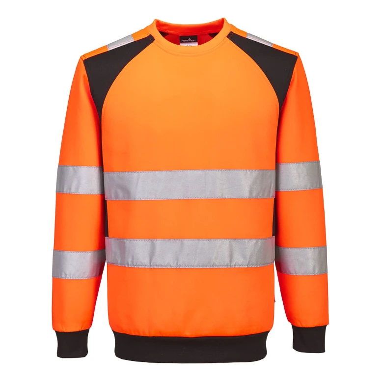 Arbeitssweatshirt Portwest hohe Sichtbarkeit CD805 WX2 Eco Hi Vis