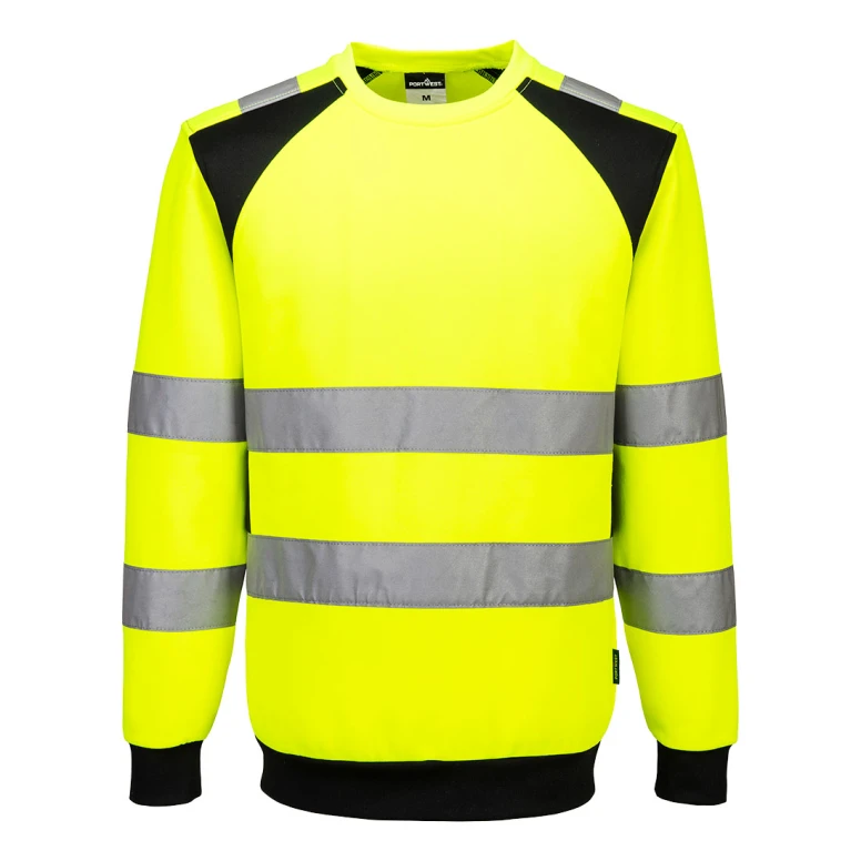 Arbeitssweatshirt Portwest hohe Sichtbarkeit CD805 WX2 Eco Hi Vis