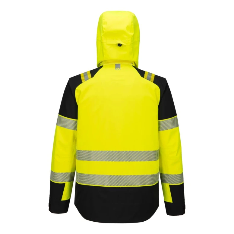 Arbeitsjacke Portwest Warnschutz T166 PW3 Hi-Vis Mehrtaschen Wasserdicht Stretch