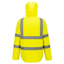 Portwest Arbeitsjacke Hohe Sichtbarkeit Leicht Faltbar Hi-Vis S164 Wasserdicht Mehrtaschig