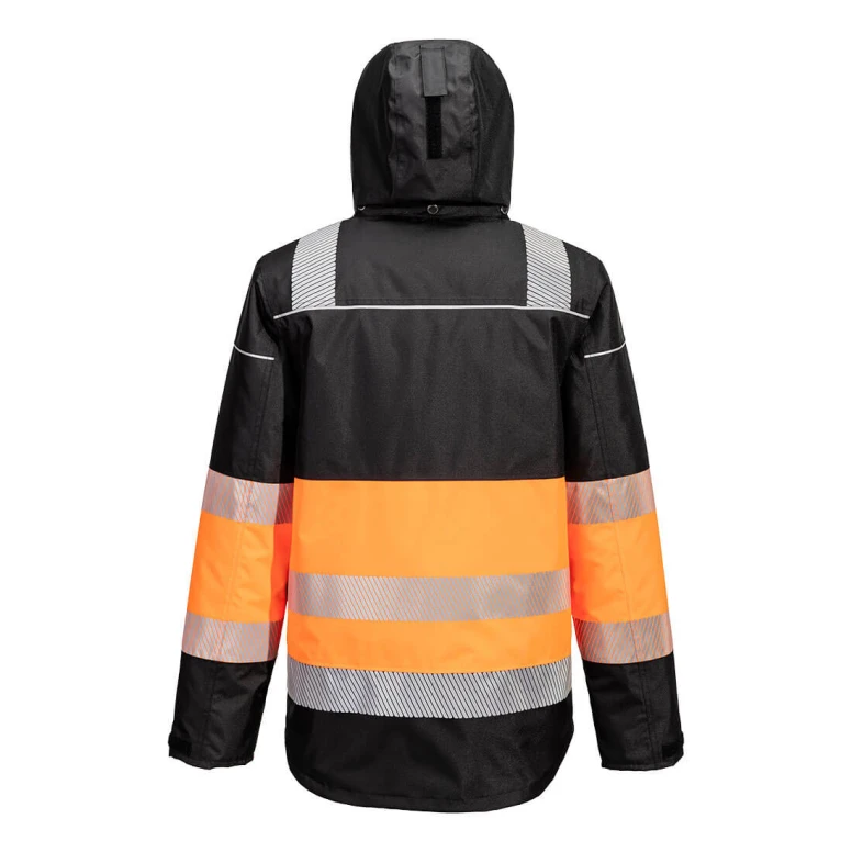 Arbeitsjacke Portwest Warnschutz PW364 Winter Multitasche