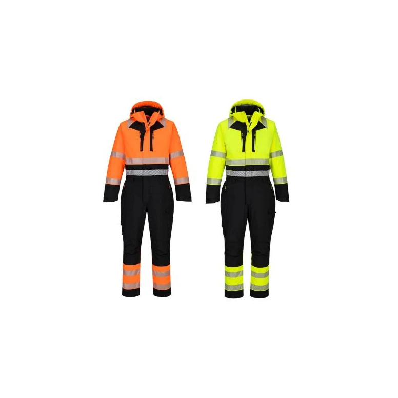 Arbeitsanzug Portwest Warnschutz DX438 Winter Mehrtaschen Wasserdicht