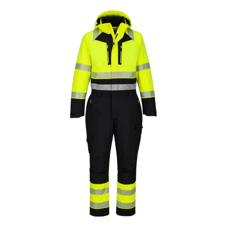 Arbeitsanzug Portwest Warnschutz DX438 Winter Mehrtaschen Wasserdicht