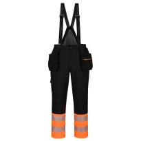 Portwest Arbeitslatzhose Hohe Sichtbarkeit DX437 Winter Mehrere Taschen Wasserdicht