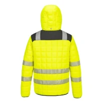 Arbeitsjacke Portwest hohe Sichtbarkeit Hybrid Baffle T165 multitaschen wasserdicht