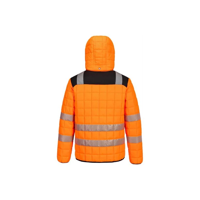 Arbeitsjacke Portwest hohe Sichtbarkeit Hybrid Baffle T165 multitaschen wasserdicht