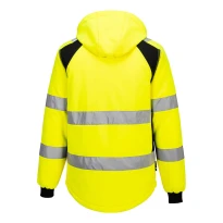Arbeitsjacke Portwest hohe Sichtbarkeit CD809 Softshell WX2 gefüttert multitaschen wasserdicht