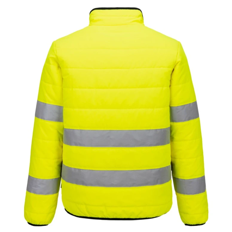 Arbeitsjacke Portwest hohe Sichtbarkeit Baffle Hi Vis S617 wasserdicht