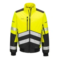 Arbeitsjacke Portwest hohe Sichtbarkeit EV468 Softshell multitaschen wasserdicht stretch
