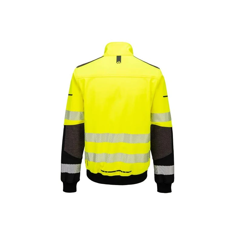 Arbeitsjacke Portwest hohe Sichtbarkeit EV468 Softshell multitaschen wasserdicht stretch