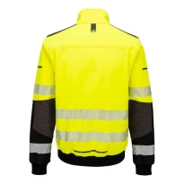 Arbeitsjacke Portwest hohe Sichtbarkeit EV468 Softshell multitaschen wasserdicht stretch