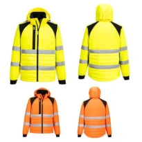 Arbeitsjacke Portwest hohe Sichtbarkeit CD863 Softshell WX2 multitaschen wasserdicht