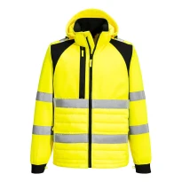 Arbeitsjacke Portwest hohe Sichtbarkeit CD863 Softshell WX2 multitaschen wasserdicht