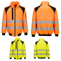 Arbeitsjacke Portwest hohe Sichtbarkeit Pilot WX2 Hi Vis 2 in 1 CD898 multitaschen wasserdicht