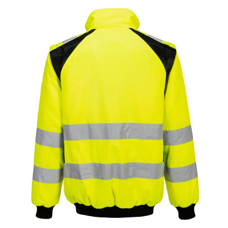 Arbeitsjacke Portwest hohe Sichtbarkeit Pilot WX2 Hi Vis 2 in 1 CD898 multitaschen wasserdicht