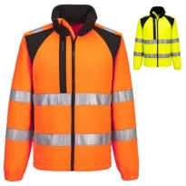 Arbeitsjacke Portwest hohe Sichtbarkeit CD807 Fleece multitaschen