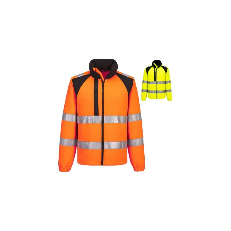 Arbeitsjacke Portwest hohe Sichtbarkeit CD807 Fleece multitaschen