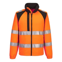 Arbeitsjacke Portwest hohe Sichtbarkeit CD807 Fleece multitaschen 2