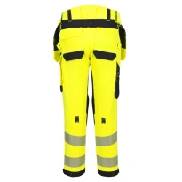 Arbeitshose Portwest hohe Sichtbarkeit Holster EV448 Stretch multitaschen