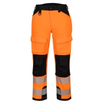 Arbeitshose Portwest hohe Sichtbarkeit PW3 Harness T142 stretch multitaschen 2