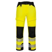 Arbeitshose Portwest hohe Sichtbarkeit PW3 Harness T142 stretch multitaschen