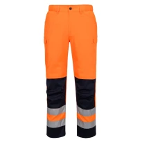 Arbeitshose Portwest hohe Sichtbarkeit T143 stretch multitaschen 2