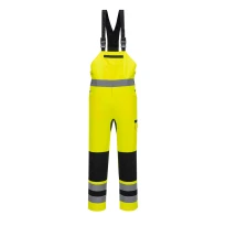 Latzhose Portwest hohe Sichtbarkeit CD852 multitaschen stretch