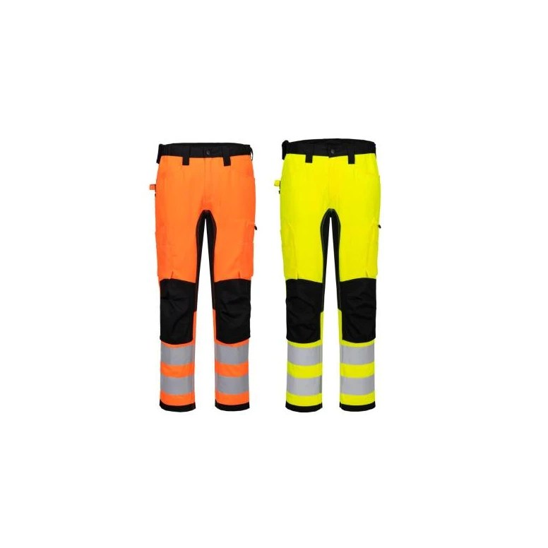 Portwest Warnschutz-Arbeitshose CD848 Stretch Multitaschen