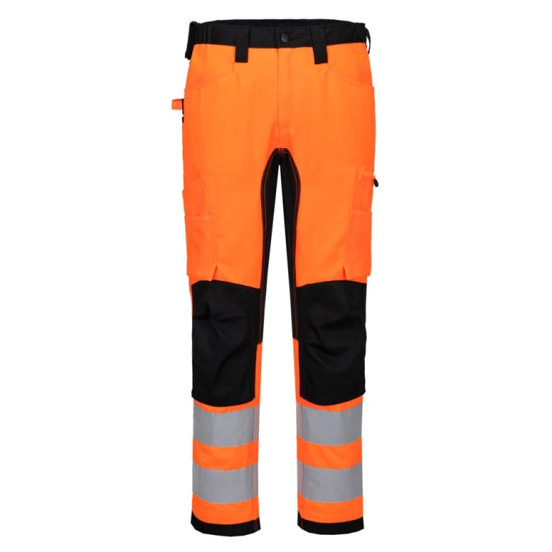 Portwest Warnschutz-Arbeitshose CD848 Stretch Multitaschen