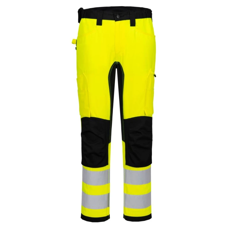 Portwest Warnschutz-Arbeitshose CD848 Stretch Multitaschen