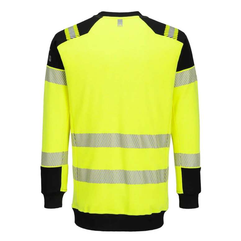 Arbeits sweatshirt Portwest hohe Sichtbarkeit FR707 flammhemmend antistatisch Hitzeschutz