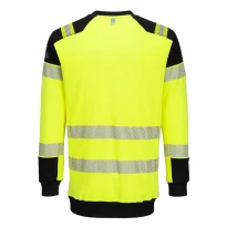 Arbeits sweatshirt Portwest hohe Sichtbarkeit FR707 flammhemmend antistatisch Hitzeschutz
