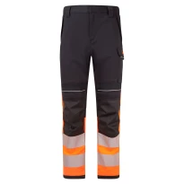 Arbeitshose Portwest hohe Sichtbarkeit FR451 multitaschen antistatisch flammhemmend