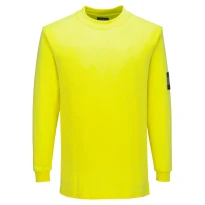 Portwest Arbeits-t-shirt FR806 flammhemmend antistatisch langarm hitzebeständig
