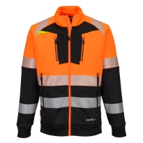 Portwest Warnschutz-Arbeitsfleece DX490 mit mehreren Taschen
