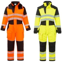 Portwest Warnschutz-Arbeitsoverall FR516 Multitaschen Flammschutz Wasserdicht