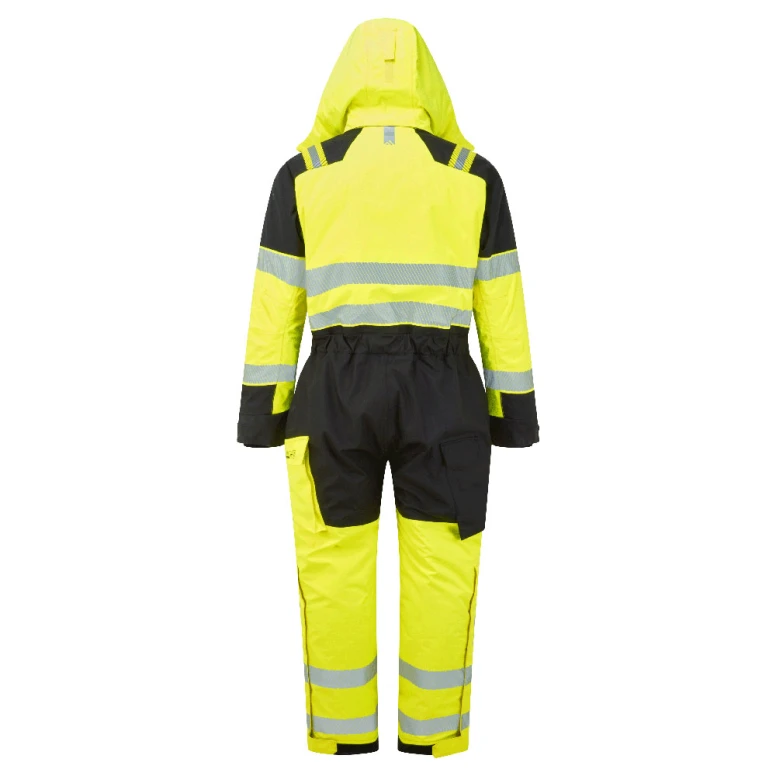 Portwest Warnschutz-Arbeitsoverall FR516 Multitaschen Flammschutz Wasserdicht