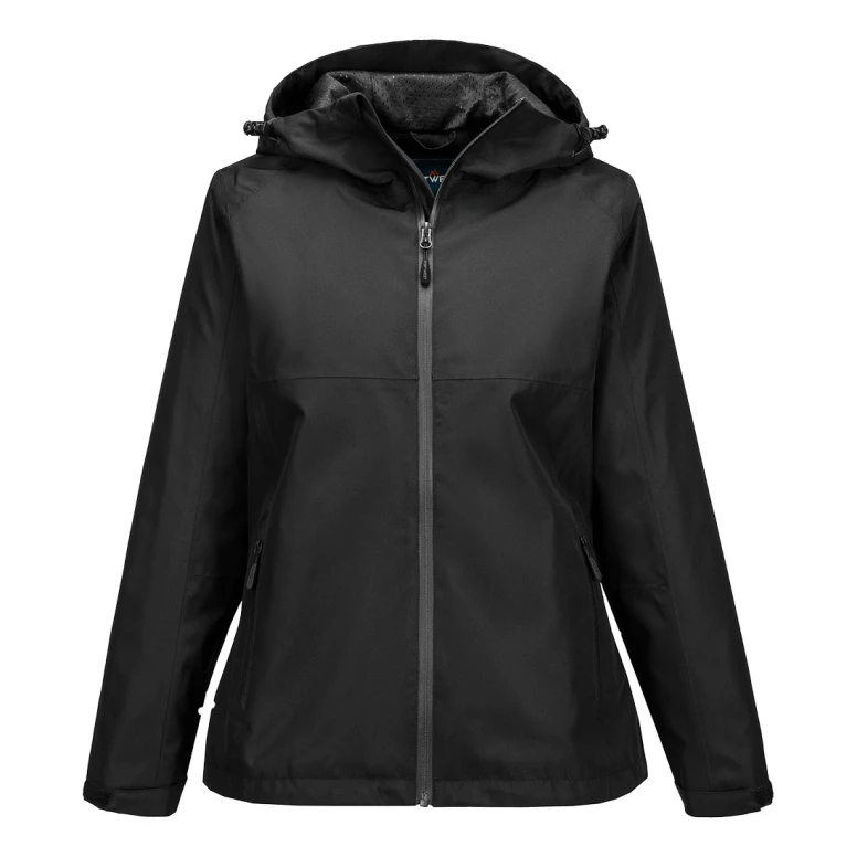 Portwest Arbeitsjacke S614 Regenjacke professionell wasserdicht Multitaschen frau