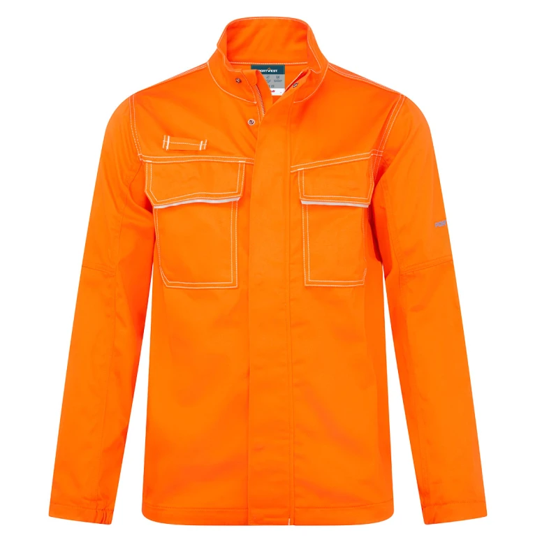 Arbeitsjacke Portwest BZ739 Bizweld FR 100 % Baumwolle